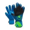 Guante Uhlsport Super Contact Aquasoft 1 Guante Uhlsport Super Contact Aquasoft -Botas de fútbol comercio 1666911627guante uhlsport aquasoft azul 0