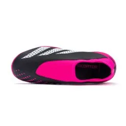 Bota Adidas Predator Accuracy .3 LL Turf Niño -Botas de fútbol comercio bota adidas predator accuracy .3 ll turf nino core black white shock pink 4