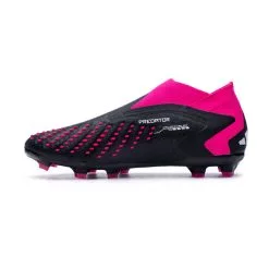 Bota Adidas Predator Accuracy + FG Niño -Botas de fútbol comercio bota adidas predator accuracy fg nino core black white shock pink 2