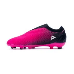 Bota Adidas X Speedportal .3 LL FG Niño -Botas de fútbol comercio bota adidas x speedportal .3 ll fg nino shock pink zero metallic black 2