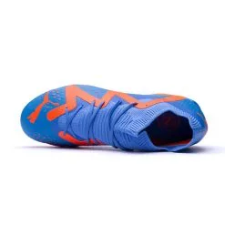 Bota Puma Future Match Turf + Mid Niño 11 Bota Puma Future Match Turf + Mid Niño -Botas de fútbol comercio bota puma future match turf mid nino blue glimmer white ultra orange 4