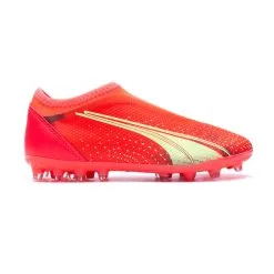 Bota Puma Ultra Match LL MG Niño 8 Bota Puma Ultra Match LL MG Niño -Botas de fútbol comercio bota puma ultra match ll mg nino fiery coral fizzy light puma black 1