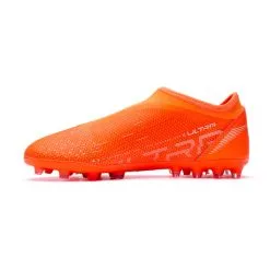 Bota Puma Ultra Match LL MG Niño -Botas de fútbol comercio bota puma ultra match ll mg nino ultra orange white blue glimmer 2