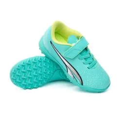 Bota Puma Ultra Play Turf Cinta Adhesiva Niño