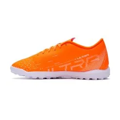 Bota Puma Ultra Play Turf -Botas de fútbol comercio bota puma ultra play turf ultra orange white blue glimmer 2