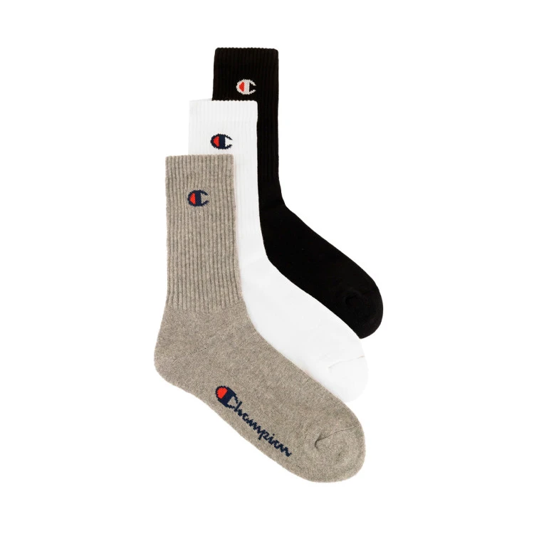 Calcetines Champion 3 Pack Crew Socks 3 Calcetines Champion 3 Pack Crew Socks