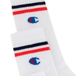 Calcetines Champion 3 Pack Crew Socks -Botas de fútbol comercio calcetines champion 3 pack crew socks white 1
