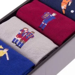 Calcetines COPA FC Barcelona 8 Calcetines COPA FC Barcelona -Botas de fútbol comercio calcetines copa fc barcelona casual socks box set black 1