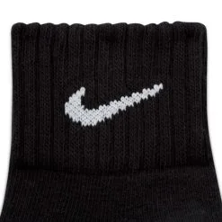 Calcetines Nike Training Cushion Ankle (3 Pares) 9 Calcetines Nike Training Cushion Ankle (3 Pares) -Botas de fútbol comercio calcetines nike 3 pairs training ankle black white 3