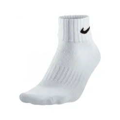 Calcetines Nike Training Cushion Ankle (3 Pares) -Botas de fútbol comercio calcetines nike 3 pairs training ankle white black 2