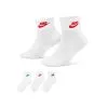 Calcetines Nike Everyday Essential Ankle (3 Pares) 1 Calcetines Nike Everyday Essential Ankle (3 Pares) -Botas de fútbol comercio calcetines nike everyday essential ankle 3 pares white 0