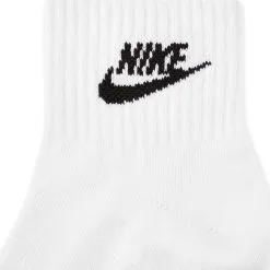 Calcetines Nike Everyday Essential Ankle (3 Pares) 7 Calcetines Nike Everyday Essential Ankle (3 Pares) -Botas de fútbol comercio calcetines nike everyday essential ankle 3 pares white 2
