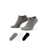 Calcetines Nike Everyday Lightweight (3 Pares) 1 Calcetines Nike Everyday Lightweight (3 Pares) -Botas de fútbol comercio calcetines nike everyday lightweight 3 pares white carbon heather black 0 1
