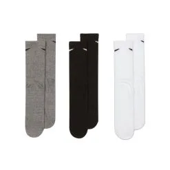 Calcetines Nike Everyday Lightweight (3 Pares) 8 Calcetines Nike Everyday Lightweight (3 Pares) -Botas de fútbol comercio calcetines nike everyday lightweight 3 pares white carbon heather black 2