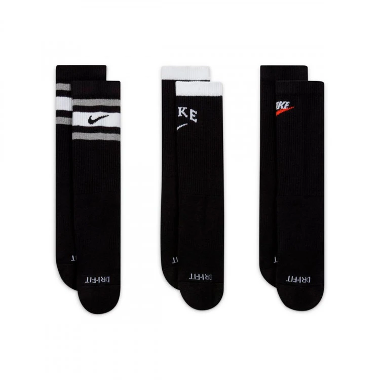 Calcetines Nike Everyday Plus Cushioned Crew (3 Pares) 4 Calcetines Nike Everyday Plus Cushioned Crew (3 Pares) - Imagen 2