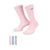 Calcetines Nike Everyday Plus Cushioned Crew (3 Pares) -Botas de fútbol comercio calcetines nike everyday plus cushioned crew 3 pares light silversail cobablisssail pink foam ashe 0