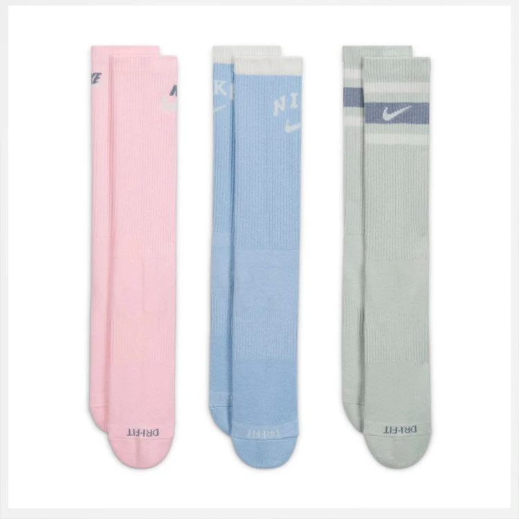 Calcetines Nike Everyday Plus Cushioned Crew (3 Pares) 4 Calcetines Nike Everyday Plus Cushioned Crew (3 Pares) - Imagen 2