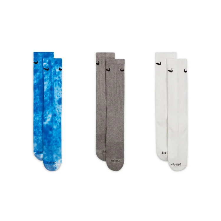 Calcetines Nike Everyday Plus Cushioned Crew (3 Pares) 4 Calcetines Nike Everyday Plus Cushioned Crew (3 Pares) - Imagen 2