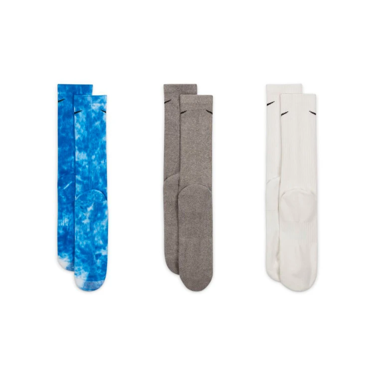 Calcetines Nike Everyday Plus Cushioned Crew (3 Pares) 5 Calcetines Nike Everyday Plus Cushioned Crew (3 Pares) - Imagen 3