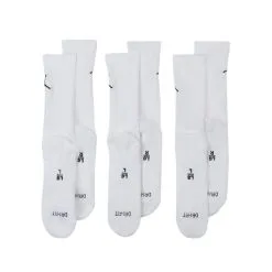 Calcetines Nike Jordan (3 Pares) -Botas de fútbol comercio calcetines nike jordan 3 pares white black 2