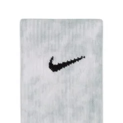 Calcetines Nike Everyday Plus Cushioned Crew (2 Pares) 9 Calcetines Nike Everyday Plus Cushioned Crew (2 Pares) -Botas de fútbol comercio calcetines nike nike everyday plus cushioned tie dye blackblacklt smoke greyblack 2
