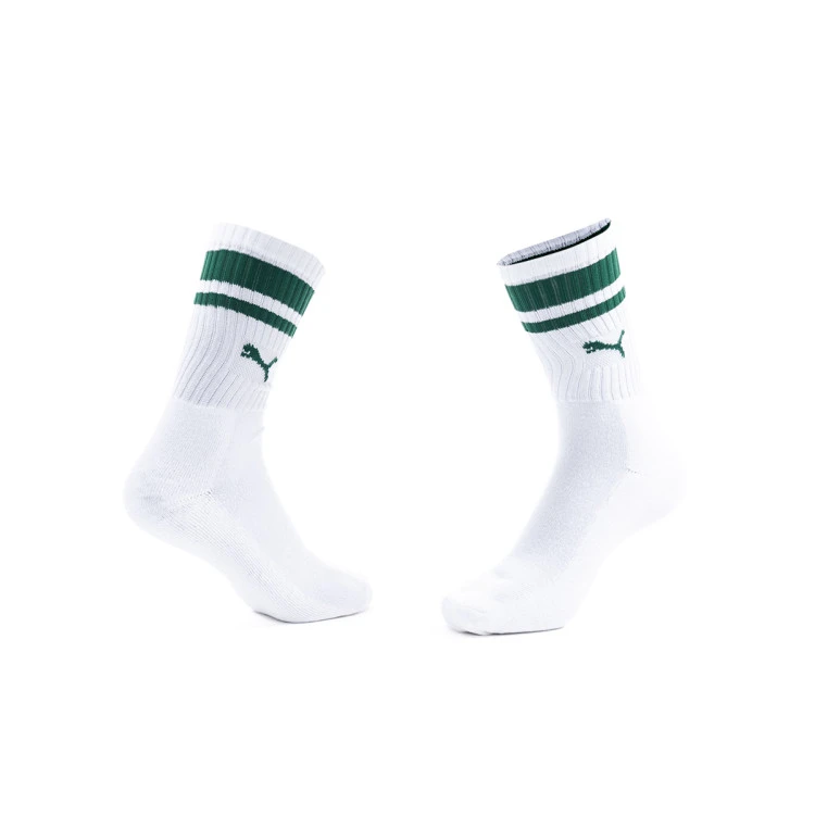 Calcetines Puma Crew Heritage Stripe 2P Unisex 3 Calcetines Puma Crew Heritage Stripe 2P Unisex