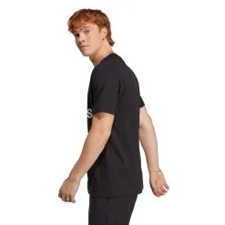 Camiseta Adidas Essentials Big Logo 8 Camiseta Adidas Essentials Big Logo -Botas de fútbol comercio camiseta adidas essentials big logo black white 1