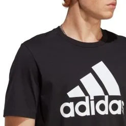 Camiseta Adidas Essentials Big Logo 10 Camiseta Adidas Essentials Big Logo -Botas de fútbol comercio camiseta adidas essentials big logo black white 3
