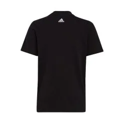 Camiseta Adidas Essentials Linear Niño 7 Camiseta Adidas Essentials Linear Niño -Botas de fútbol comercio camiseta adidas essentials linear nino black white 1