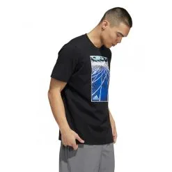 Camiseta Adidas Sketch Photo Real Graphic -Botas de fútbol comercio camiseta adidas sketch photo real graphic black 3