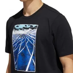 Camiseta Adidas Sketch Photo Real Graphic -Botas de fútbol comercio camiseta adidas sketch photo real graphic black 4