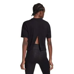 Camiseta Adidas Train Icons Bar 3 Mujer -Botas de fútbol comercio camiseta adidas train icons bar 3 mujer black 2