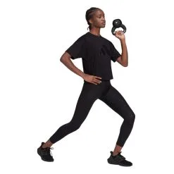 Camiseta Adidas Train Icons Bar 3 Mujer -Botas de fútbol comercio camiseta adidas train icons bar 3 mujer black 3