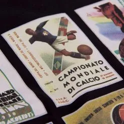 Camiseta COPA World Cup Collage Poster 10 Camiseta COPA World Cup Collage Poster -Botas de fútbol comercio camiseta copa world cup collage poster black 3