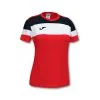 Camiseta Joma Crew IV M/c Mujer 2 Camiseta Joma Crew IV M/c Mujer -Botas de fútbol comercio camiseta joma crew iv mc mujer rojo negro blanco 0