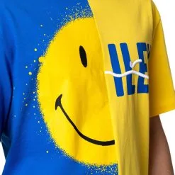 Camiseta Karl Kani Signature Split Smiley -Botas de fútbol comercio camiseta karl kani signature split smiley yellow blue 4