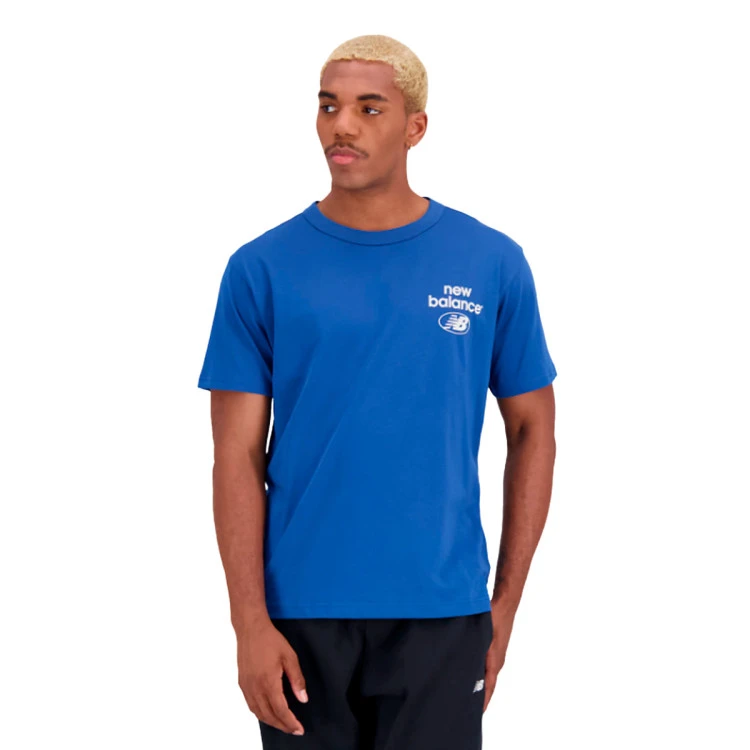 Camiseta New Balance Essentials Logo 3 Camiseta New Balance Essentials Logo