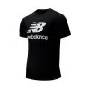 Camiseta New Balance Essentials Stacked Logo 1 Camiseta New Balance Essentials Stacked Logo -Botas de fútbol comercio camiseta new balance essentials stacked logo black 0