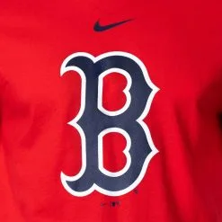 Camiseta Nike Cotton Logo Boston Red Sox 9 Camiseta Nike Cotton Logo Boston Red Sox -Botas de fútbol comercio camiseta nike cotton logo boston red sox rojo 2