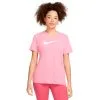 Camiseta Nike Dri-Fit Swoosh Mujer 2 Camiseta Nike Dri-Fit Swoosh Mujer -Botas de fútbol comercio camiseta nike dri fit swoosh mujer coral chalk pure heather white 0