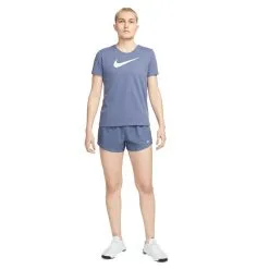 Camiseta Nike Dri-Fit Swoosh Mujer -Botas de fútbol comercio camiseta nike dri fit swoosh mujer diffused blue white 3
