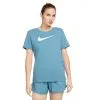 Camiseta Nike Dri-Fit Swoosh Mujer -Botas de fútbol comercio camiseta nike dri fit swoosh mujer noise aqua white 0