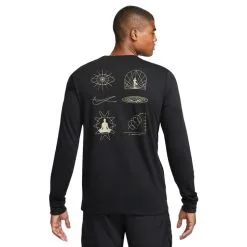 Camiseta Nike Dri-Fit Yoga -Botas de fútbol comercio camiseta nike dri fit yoga black 1