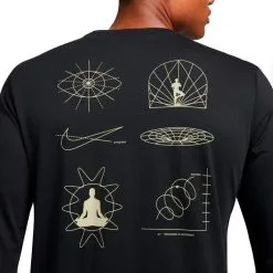 Camiseta Nike Dri-Fit Yoga -Botas de fútbol comercio camiseta nike dri fit yoga black 3