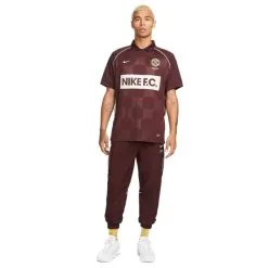 Camiseta Nike Dri-Fit NIKE FC World Cup 2022 -Botas de fútbol comercio camiseta nike nike df fc wc jsy burgundy crushsummit whitesummit white 3