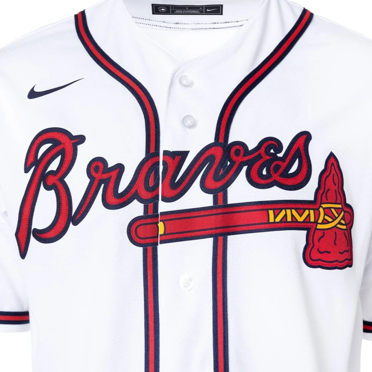 Camiseta Nike Replica Home Jersey Atlanta Braves 7 Camiseta Nike Replica Home Jersey Atlanta Braves - Imagen 5