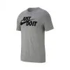 Camiseta Nike Sportswear Just Do It Swoosh -Botas de fútbol comercio camiseta nike sportswear 2019 dark grey heather black 0
