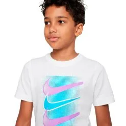 Camiseta Nike Sportswear Core Brandmark 4 Niño -Botas de fútbol comercio camiseta nike sportswear core brandmark 4 nino white 1