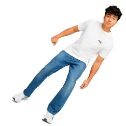 Camiseta Puma Essentials+ 2 Col Small Logo -Botas de fútbol comercio camiseta puma essentials 2 col small logo white dark night 4