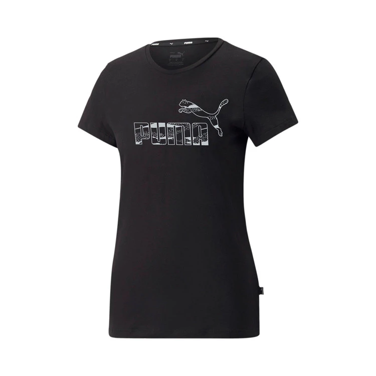 Camiseta Puma Essentials + Animal Logo Mujer 3 Camiseta Puma Essentials + Animal Logo Mujer